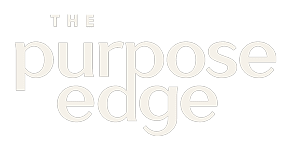 The Purpose Edge logo white The Purpose Edge